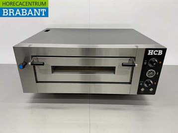 HCB RVS Pizzaoven 4 pizzas 34 cm doorsnede 400V Horeca, Ophalen of Verzenden, Nieuw in verpakking