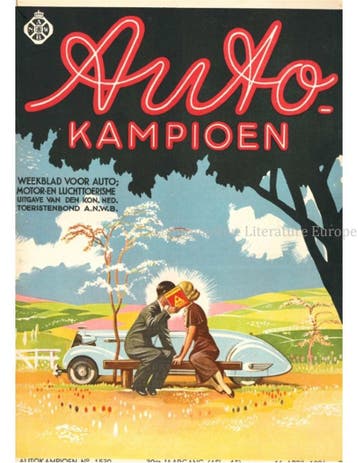 1936 AUTOKAMPIOEN MAGAZINE 15 NEDERLANDS, Boeken, Nieuw, Author