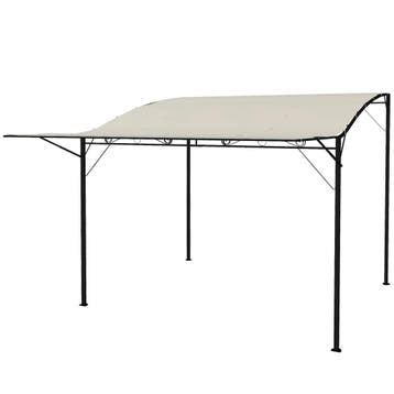 Pergola Paviljoen 3x2,5m Staal Waterafstotend Zonnescherm Me, Verzenden