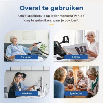 2dekans | Safelife stoelfiets met elektrische ondersteuning, Sport en Fitness, Ophalen of Verzenden, Zo goed als nieuw