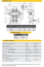 Hydraulisch Stuurventiel met 3 Spoelen –45 l/min– SPH330028, Ophalen of Verzenden, Nieuw