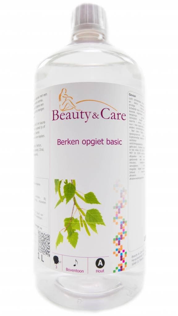Beauty & Care Berken opgiet basic 1 L.  new, Sport en Fitness, Sauna, Fins of Traditioneel, Nieuw, Ophalen of Verzenden
