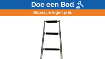 Bieden: Stainless Steel 3-Steps Bathing Ladder for Quicksil, Watersport en Boten, Bootonderdelen, Ophalen of Verzenden, Nieuw