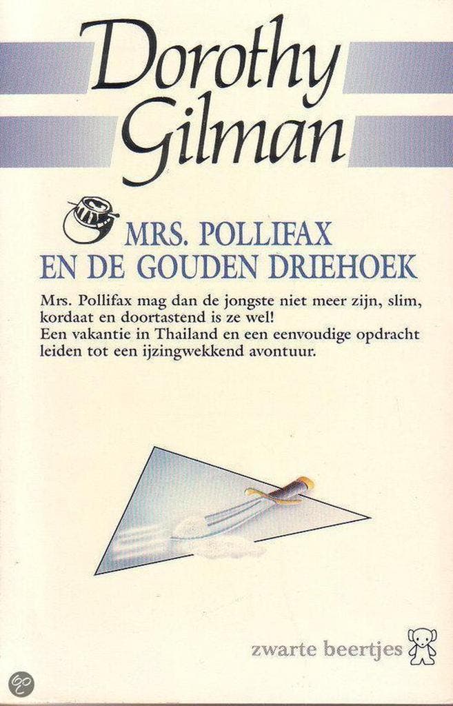 Mrs. Pollifax en de gouden driehoek / Mrs. Pollifax, Boeken, Thrillers, Gelezen, Verzenden
