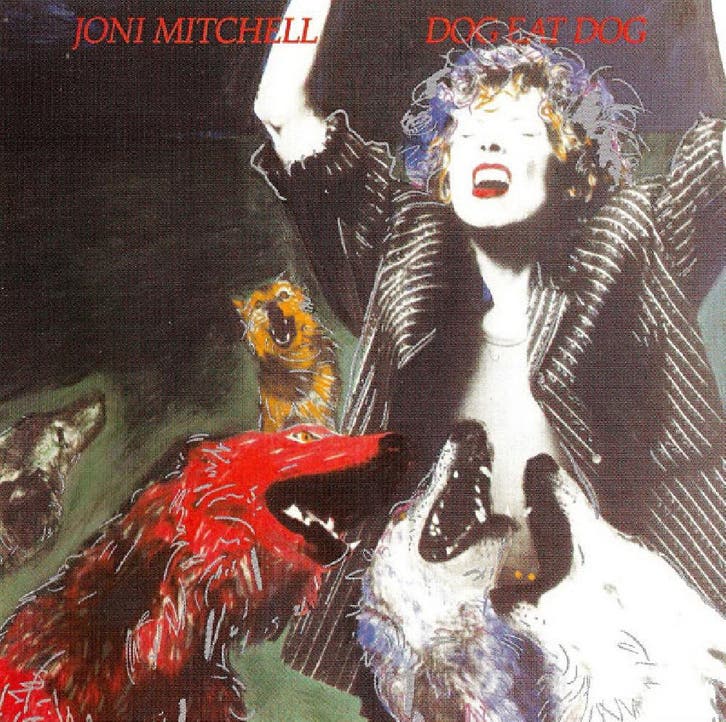cd - Joni Mitchell - Dog Eat Dog, Cd's en Dvd's, Cd's | Overige Cd's, Zo goed als nieuw, Verzenden