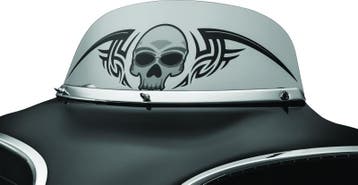 Kuryakyn Smooth Windshield Trim 96-13 Touring Chrome, Ophalen of Verzenden, Nieuw
