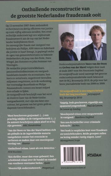 De vastgoedfraude 9789046813195 Gerben van der Marel, Verzenden, Gelezen, Gerben van der Marel