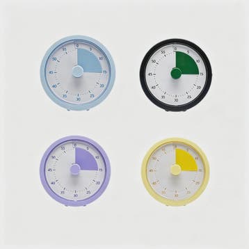 Visuele Timer 60 Minuten met Alarm - Focus & Tijdmanagement, Verzenden, Nieuw