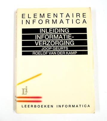 INLEIDING INFORMATIEVERZORGING 3E DR - Geurts 9789026714900, Boeken, Verzenden, Gelezen, Geurts