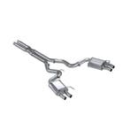 MBRP 16-20 Ford GT350/GT350R Dual Quad Split Rear Outlet 3in, Ophalen of Verzenden, Nieuw