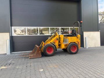 Veiling: Wiellader Knikmops 130 Diesel 28kW 2007, Zakelijke goederen, Ophalen, Wiellader of Shovel