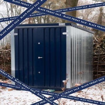 Leegverkoop | demontabele zeecontainer 10ft| OP=OP| Opslag