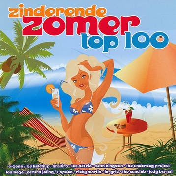 cd - Various - Zinderende Zomer Top 100 5-CD, Verzenden, Zo goed als nieuw