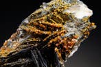 EXTRA - vanadinit met zwart ( goethiet ) baryt - Grote
