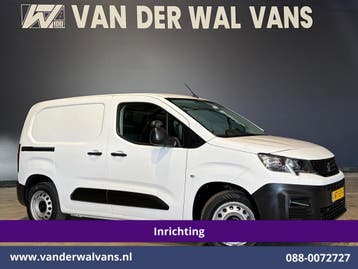Peugeot Partner | 1.5 BlueHDI 102pk L1H1 inrichting Omvormer, Gebruikt, Euro 6, Wit, Dealer onderhouden