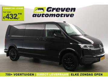 Volkswagen Transporter 2.0 TDI L2H1 150PK | Aut. | Airco |, Automaat, Euro 6, Volkswagen, Zwart