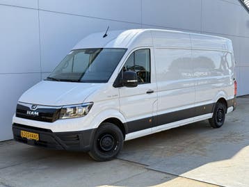 MAN TGE 3.140 2.0 TDI, Stof, Gebruikt, Zwart, MAN