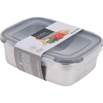 Voorraaddoos 750 ml - RVS/Grijs, Nieuw