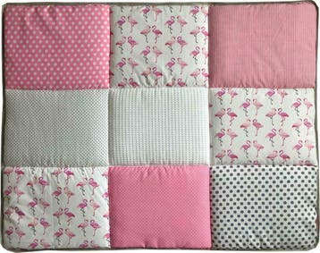 Boxkleed Flamingos, Kinderen en Baby's, Ophalen of Verzenden, Nieuw, Boxkleed