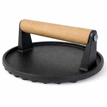 Hamburgerpers Gietijzer 18cm, Verzenden, Nieuw