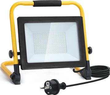 Bouwlamp LED - Werklamp - IP65 - 100W - Aigostar, Verzenden, Zo goed als nieuw