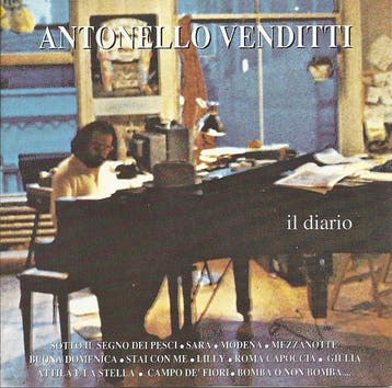 cd - Antonello Venditti - Il Diario, Verzenden, Zo goed als nieuw