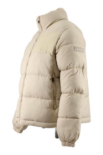 Napapijri Jas in maat S Beige, Kleding | Dames, Jassen | Winter, Napapijri, Verzenden, Zo goed als nieuw, Beige