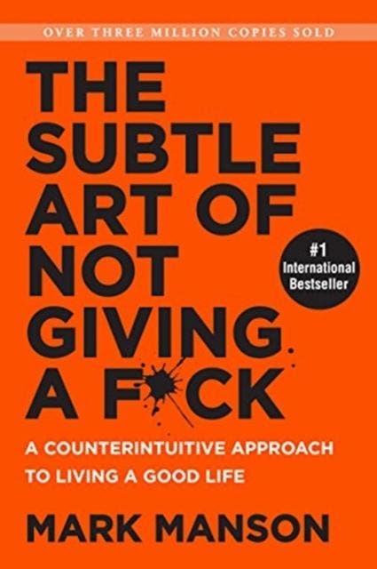 The Subtle Art of Not Giving a Fuck 9780062641540, Boeken, Studieboeken en Cursussen, Zo goed als nieuw, Verzenden
