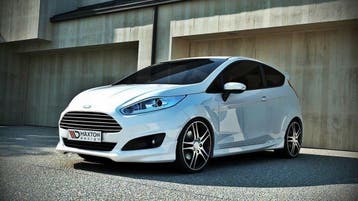 Maxton Voorbumper spoiler Ford Fiesta Mk7 FL, Verzenden