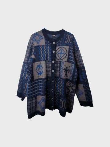 ASPA Trui Dames maat L Marineblauw Vintage, Kleding | Dames, Blauw, ASPA, Maat 42/44 (L), Ophalen of Verzenden