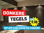 VLOEREN PARTIJEN! Gerectificeerde donkere tegels 30x60 nu, 40 tot 60 cm, Keramiek, Nieuw, Ophalen of Verzenden