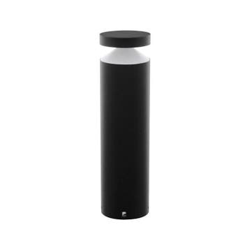 Zwarte moderne buitenlamp aluminium, Ian, IP44, Ophalen of Verzenden, Nieuw, Aluminium, Staande lamp