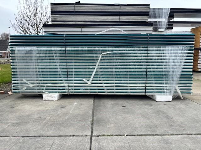 Wandpanelen 60 mm – Turquoiseblauw – 20 x 3.74 meter, Doe-het-zelf en Verbouw, Isolatie en Afdichting, 4 tot 8 cm, 15 m² of meer