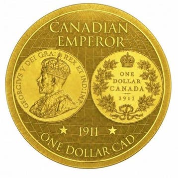 Canada. 1 Dollar 1/200 oz 999 Fine Gold 5000 CFA Francs Chad
