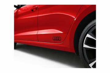 Audi A1 (GB) decorfolie - briljantzwart, Ophalen of Verzenden