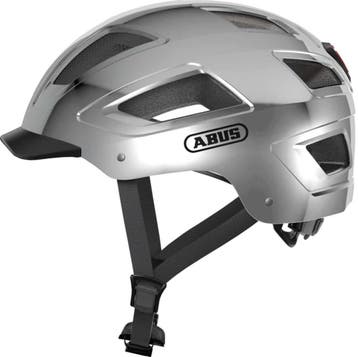 Abus Hyban 2.0 stadsfietshelm - Signal Silver XL, Fietsen en Brommers, Fietsaccessoires | Fietshelmen, Ophalen of Verzenden, Nieuw