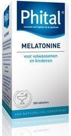 Phital Melatonine 0.1 mg 500 tabletten, Verzenden, Nieuw