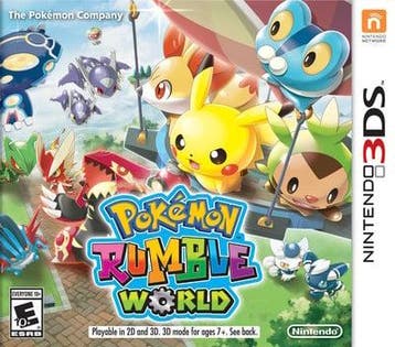 3DS Pokemon Rumble World, Spelcomputers en Games, Verzenden, Zo goed als nieuw