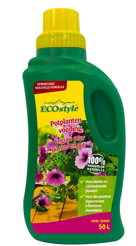 ECOstyle Potplanten voeding 500 ml, Tuin en Terras, Aarde en Mest, Verzenden