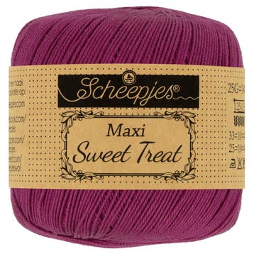 Scheepjes Maxi Sweet Treat - 128 Tyrian Purple, Ophalen of Verzenden, Nieuw, Breien of Haken, Wol of Garen