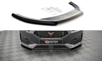 Voorspoiler V.2 Seat Leon Cupra Maxton Glans Zwart, Ophalen of Verzenden, Nieuw