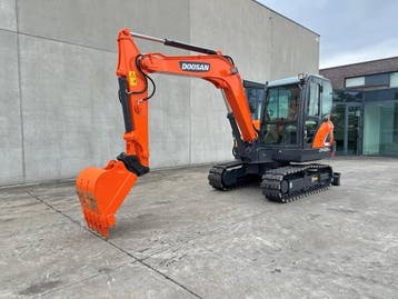 Veiling: Rupsgraafmachine Doosan DX55 2018, Ophalen, Graafmachine