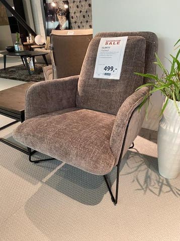 Olanto fauteuil, Ophalen, Nieuw, 75 tot 100 cm, Stof