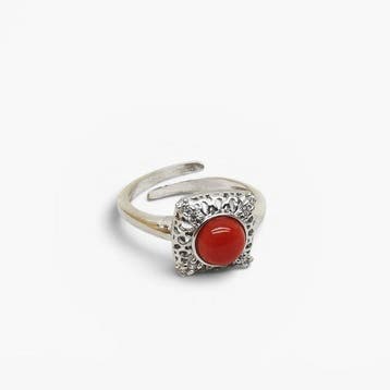 Koraal - Argento 925 - Ring