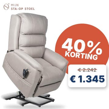 Robino I Elektrische sta-op stoel I Gratis Thuisdemonstratie, Huis en Inrichting, Nieuw, 75 tot 100 cm, 75 tot 100 cm, Leer