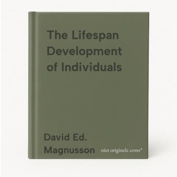 The Lifespan Development of Individuals - David Ed., Boeken, Verzenden, Zo goed als nieuw, David Ed. Magnusson