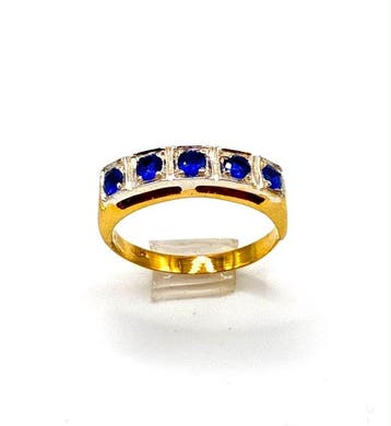 Zonder minimumprijs - Eeuwigheidsring - 9 kt. Geel goud,