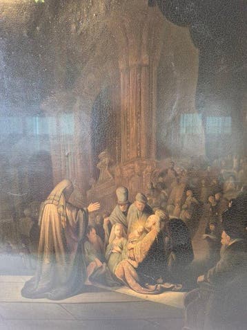 Nederlandse school (XX) - Jezus wordt geboren