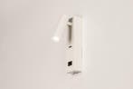 Rietveld Wandlampen - Wit - Metaal, Huis en Inrichting, Lampen | Wandlampen, Verzenden, Nieuw
