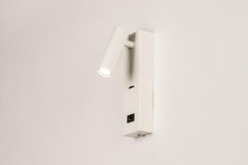Rietveld Wandlampen - Wit - Metaal, Huis en Inrichting, Lampen | Wandlampen, Verzenden, Nieuw